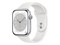 MP6N3J/A [シルバー/ホワイトスポーツバンド] Apple Watch Series 8 GPSモデル 45mm Apple [延長保証対象外] 商品画像1：@Next