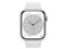 MP6N3J/A [シルバー/ホワイトスポーツバンド] Apple Watch Series 8 GPSモデル 45mm Apple [延長保証対象外] 商品画像2：@Next