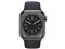 Apple Watch Series 8 GPS+Cellularモデル 41mm MNJJ3J/A [グラファイトステンレススチールケース/ミッドナイトスポーツバンド] 商品画像2：アークマーケットPLUS