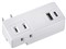 TAP-MUC1AC2W モバイルタップ (AC×2個口＋USB-A×1＋Type-C×1) 商品画像1：eONE