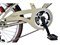 MYPALLAS MF204KURVE-BE (マットベージュ) 折畳自転車 20インチ シマノ６段変速 LEDオートライト 商品画像10：eONE
