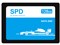 SPD 内蔵SSD 128GB 3D NAND 長寿命TLC SATAIII R:520MB/s 2.5インチ 7mm 堅牢・軽量なアルミ製筐体 5年保証 S100-SC128G 送料無料 商品画像1：spdonline