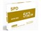 SPD 内蔵型SSD  512GB 2.5インチ 7mm SATAIII 6Gb/s 550MB/s 3D NAND採用 堅牢・軽量なアルミ製筐体 3年保証 SQ300-SC512GD 送料無料 商品画像2：spdonline
