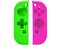 アンサー【ゲーム周辺機器】Switchジョイコン用 シリコンプロテクトPlus （グリーン＆ピンク） ANS-SW154GP GA4573201420220【NintendoSwitch用 Joy-Con用】 商品画像1：SAKURA MOMO