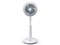アイリスオーヤマ【IRIS】サーキュレーター扇風機 ホワイト DCモーター WOOZOO 3枚羽根 18cm STF-DC182T-W【風量切替：10段階】 商品画像1：家電のSAKURAchacha