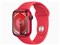 ★Apple Apple Watch Series 9 GPSモデル 41mm MRXH3J/A [(PRODUCT)REDスポーツバンド M/L] 商品画像1：ハルシステム