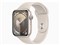 Apple Watch Series 9 GPSモデル 45mm MR963J/A [スターライトスポーツバンド S/M] 商品画像1：デジタルランド