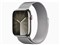「新品」Apple Watch Series 9 GPS+Cellularモデル 45mm MRMQ3J/A [シルバーミラネーゼループ] 商品画像1：アキバ問屋市場