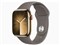 Apple Watch Series 9 GPS+Cellularモデル 41mm MRJ53J/A [ゴールドステンレススチールケース/クレイスポーツバンド S/M] 商品画像1：あるYAN