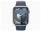 Apple Watch Series 9 GPSモデル 45mm MR9E3J/A [シルバー/ストームブルースポーツバンド M/L] 商品画像2：デジタルランド