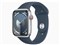 Apple Watch Series 9 GPS+Cellularモデル 45mm MRMH3J/A [シルバー/ストームブルースポーツバンド M/L] 商品画像1：アークマーケットPLUS