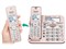 パナソニック【Panasonic】デジタルコードレス電話機(子機１台付き) ピンクゴールド VE-GD58DL-N【迷惑電話防止機能を強化】 商品画像3：SAKURA MOMO
