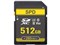 SDカード SDXC カード 512GB SPD 超高速R:280MB/s W:155MB/s Class10 UHS-II U3 V60 4K動画録画 送料無料 SD-512GU2V60 商品画像1：spdonline