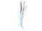 テスコム【TESCOM】マイナスイオン 2WAYスチームヘアアイロン パールブルー 32mm径 elims 海外対応 TW553B-A【温度調節幅：90～200℃】 商品画像1：家電のSAKURAchacha