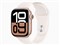 Apple Watch Series 10 GPSモデル 42mm MWWH3J/A [ローズゴールド・ライトブラッシュスポーツバンド S/M] 商品画像1：パニカウ PLUS