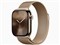 「新品」Apple Watch Series 10 GPS+Cellularモデル 42mm MX083J/A [ゴールドチタニウムケース・ゴールドミラネーゼループ] 商品画像1：アキバ問屋市場
