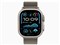 Apple Watch Ultra 2 GPS+Cellularモデル 49mm MX5T3J/A [ナチュラル・ナチュラルチタニウムミラネーゼループ L]【延長保証不可】 商品画像2：アークマーケットPLUS