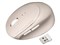 MA-EWBBS522BG (ベージュ) 静音ワイヤレス コンボ 小型エルゴノミクスマウス(充電式・5ボタン) 商品画像1：eONE