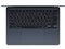 MacBook Air 13.6インチ Liquid Retinaディスプレイ MC6C4J/A [ミッドナイト] 商品画像2：パニカウ