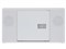 東芝【TOSHIBA】CDラジオ ホワイト AUREX（オーレックス） ワイドFM対応 ENGLISHモード搭載 TY-C270-W【スリープタイマー機能搭載】 商品画像1：SAKURA MOMO