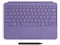 在庫有、最短出荷 キーボード・マウス マイクロソフト EP2-33103 バイオレット キーボード マウス Surface Pro 12インチ キーボード(スリム ペン付き) バイオレット 商品画像1：アサヒデンキPLUS