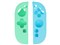 アンサー【ゲーム周辺機器】Switch2 ジョイコン用 装着シリコンプロテクト(ライトグリーン＆ライトブルー) ANS-SW173LGB G-4573201422743【NintendoSwitch2用】 商品画像1：SAKURA MOMO