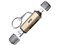 SDカードリーダー USB 3.2 Gen 1 UHS-I DDR200モード Type-C OTG対応 5Gbps 超高速190MB/ｓ SPD 2-in-1 SDXC microSDXCカードリーダー 優れた放[ゴールド] 商品画像1：spdonline
