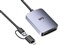 SPD 2-in-1 SDカードリーダー USB-C&USB-A対応 USB 3.2 Gen 1 UHS-I 5Gbps 2-in-1 SDXC microSDXCカードリーダー同時読み書きSCR-UC2GR02 [USB/USB Type-C 2in1] 商品画像1：spdonline