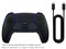 DualSense ワイヤレスコントローラー + USBケーブル for PC CFIJ-15502 [ミッドナイト ブラック] 商品画像1：測定の森