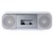 東芝【TOSHIBA】CDラジオカセットレコーダー シルバー 声くっきり機能 ワイドFM CDラジカセ AX-KCRR60-S【便利なリモコン付き】 商品画像1：家電のSAKURAchacha