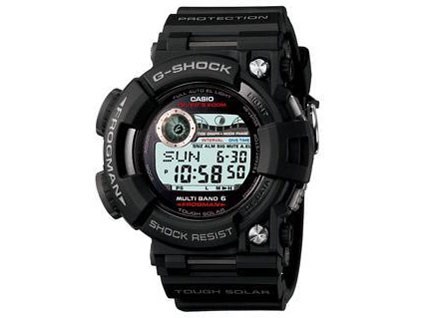 カシオ【国内正規品】FROGMAN G-SHOCK デジタル表示 電波ソーラー ...