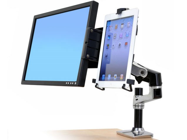 LX デスクマウント モニターアーム アルミニウム 34インチ(3.2～11.3kg