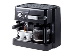 デロンギ DeLonghi コンビ コーヒーメーカー ブラック BCO410J-B