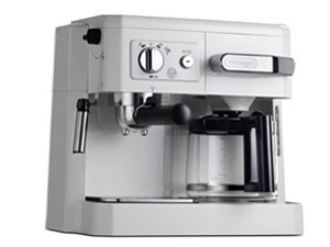 デロンギ【DeLonghi】コンビコーヒーメーカー ホワイト BCO410J-W