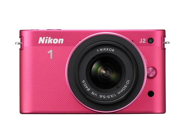 Nikon 1 J2 標準ズームレンズキット [ピンク] 通常配送商品の通販なら