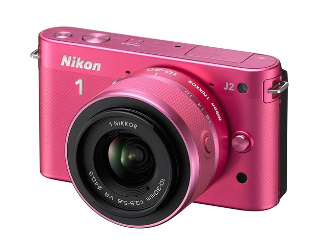 Nikon 1 J2 標準ズームレンズキット [ピンク] 通常配送商品の通販なら ...