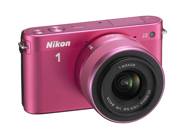 Nikon 1 J2 標準ズームレンズキット [ピンク] 通常配送商品の通販なら