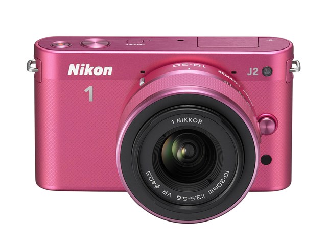 Nikon 1 J2 標準ズームレンズキット [ピンク] 通常配送商品の通販なら