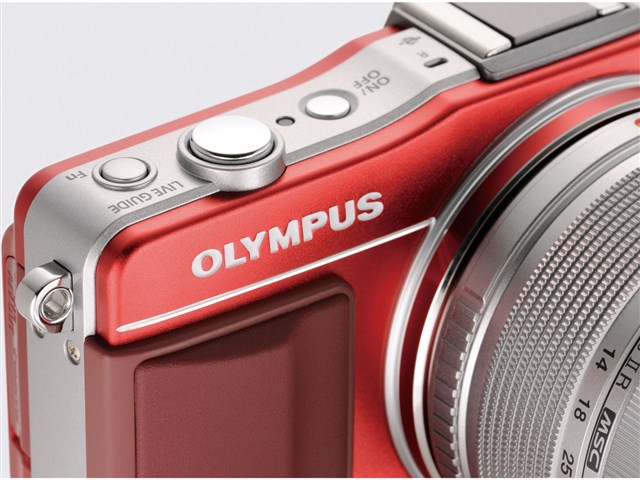 OLYMPUS PEN mini E-PM2 レンズキット [レッド]の通販なら: エス