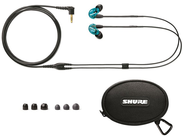 SHURE(シュアー) SE215SPE-A [インナーイヤフォン ブルー]の通販なら