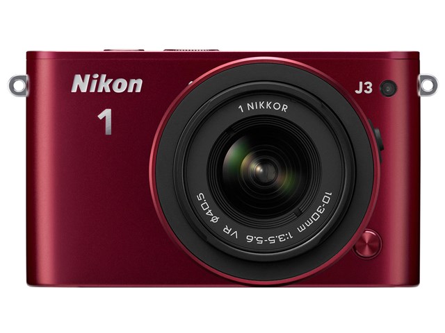 Nikon 1 J3 標準ズームレンズキット [レッド]の通販なら: JP-TRADE ...