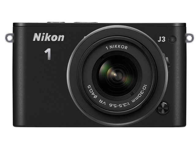 Nikon 1 J3 標準ズームレンズキット [ブラック]4GB SDカードサービスの
