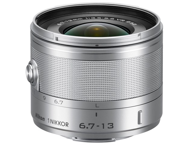 ニコン Nikon 1 VR 6.7-13mm F3.5-5.6 シルバー - レンズ(単焦点)