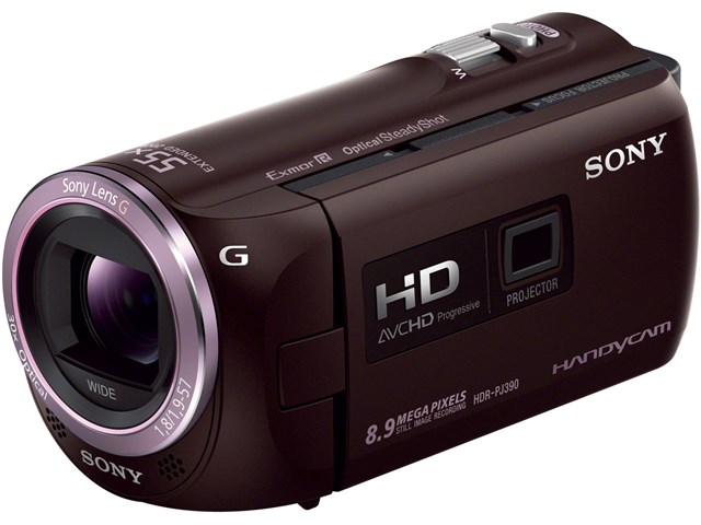 Sony HDR-PJ390 ビデオカメラ 8.9メガピクセル HDR-PJ390 (T