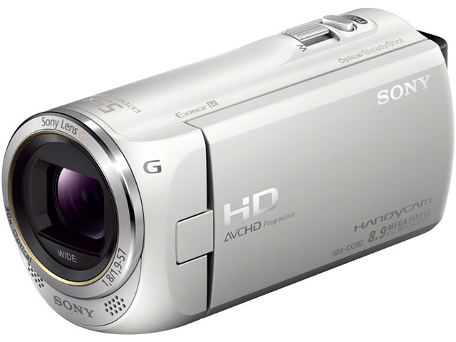 Sony hdr-cx390 ビデオカメラ ホワイト | hartwellspremium.com