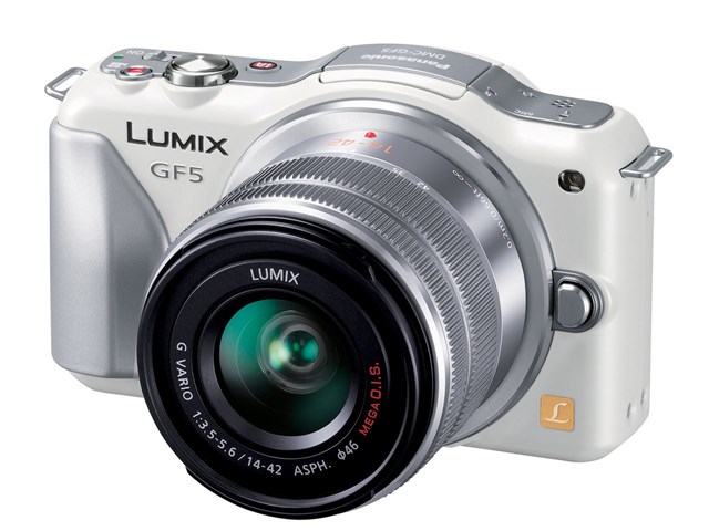 LUMIX DMC-GF5WA-W ダブルズームレンズキット [シェルホワイト]の通販 