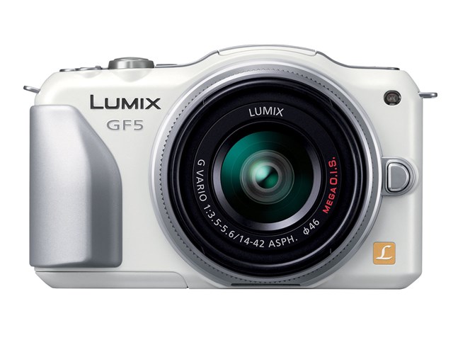 LUMIX DMC-GF5WA-W ダブルズームレンズキット [シェルホワイト]の通販 