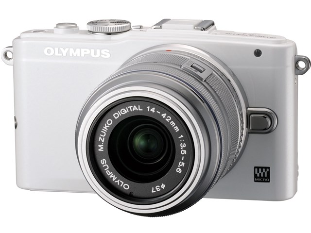 OLYMPUS PEN Lite E-PL6 ダブルズームキット [ホワイト]の通販なら: JP