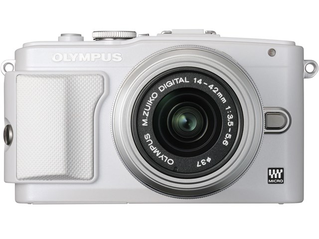 OLYMPUS PEN Lite E-PL6 ダブルズームキット [ホワイト]の通販なら: JP