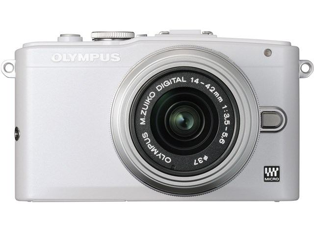 OLYMPUS PEN Lite E-PL6 ダブルズームキット [ホワイト]の通販なら: JP